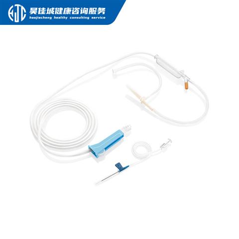 Disposable infusion set - with needle